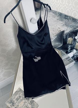 Платье платье вечернее мини шелк платье шелковое ivina boutique