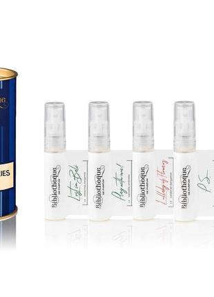 Сет ароматів summer stories bibliotheque de parfum /пробники votre / пробники bibliotheque de parfum