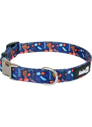 Нашийник animall hl-c-t001a s-4 1.5x28-40 см синій (9067) (2000981199067)