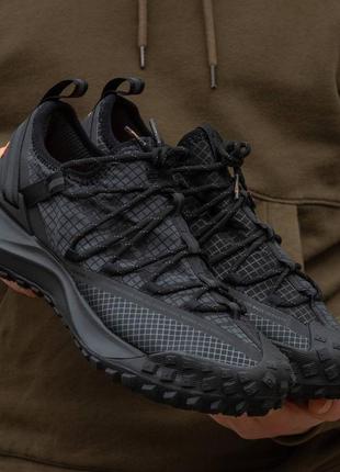 Мужские черные спортивные кроссовки демисезонные nike acg