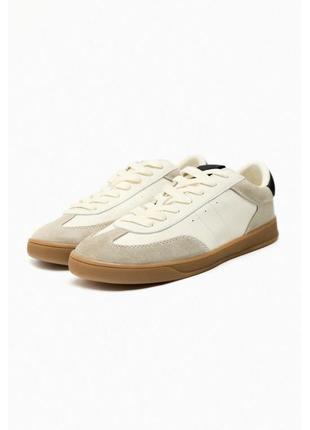 Кожаные кроссовки zara