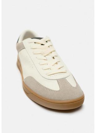 Шкіряні кросівки zara3 фото