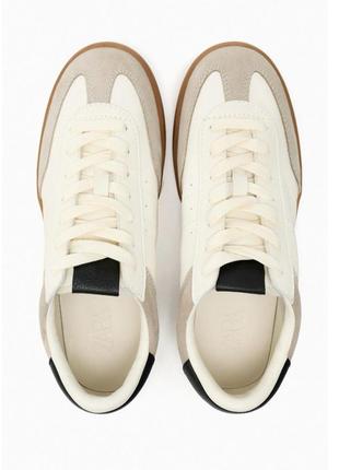 Шкіряні кросівки zara2 фото