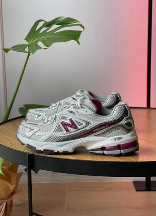 Женские кроссовки нью беланс 1064 / new balance 1064 silver violet