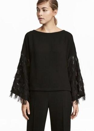 Блуза оверсайз h&m