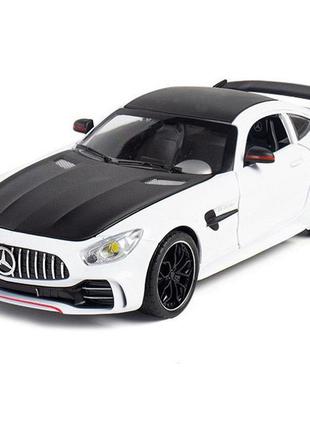 Металева іграшкова машинка mercedes-benz amg gtr