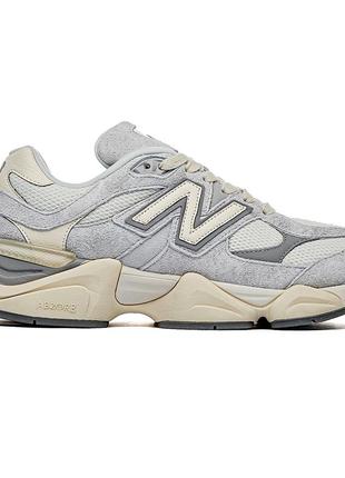 Кросівки new balance 9060 white grey8 фото