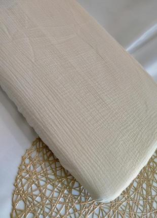 Простыни муслиновые в коляску, люльку, размер 40*80 (#6139)