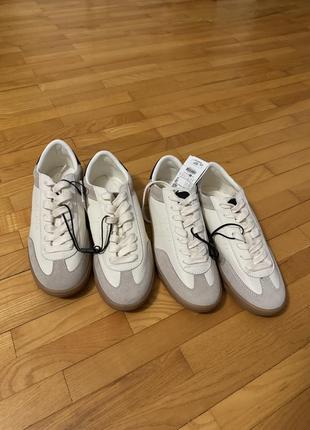 Шкіряні кросівки zara9 фото