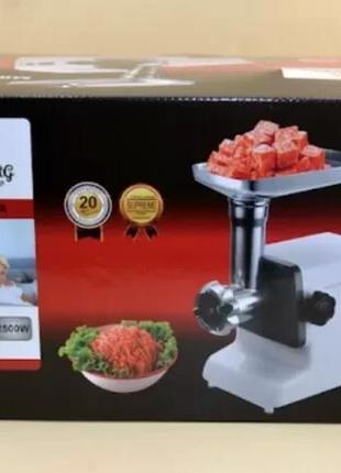 Мясорубка соковыжималка, электрическая,корпус выполнен из нержавеющей стали мощность: 2500 вт cb-4212