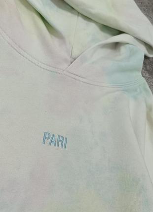 Pari heavyweight oversize tie dye hoodie пару плотное оверсайз худи тай-дай3 фото