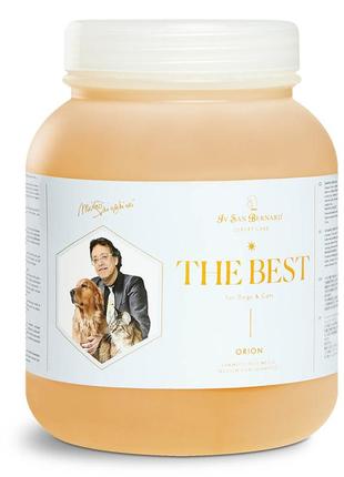 Шампунь iv san bernard orion medium, для середньої шерсті orion з екстрактом меду 2500ml ( 2 шт/уп)