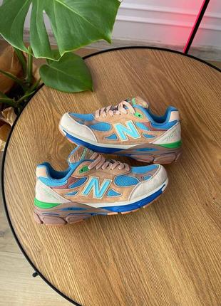 Чоловічі кросівки нью беланс 990 в3 / new balance 990 v3 joe freshgoods outside clothes9 фото