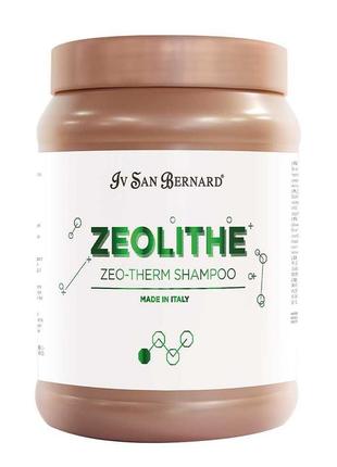 Шампунь iv san bernard zeo-therm, м'яке очищення, антиоксидантна дія, 1л ( 6 шт/уп)