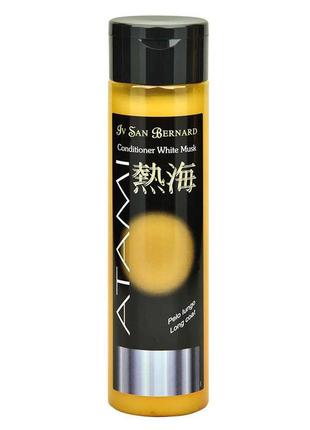 Кондиціонер iv san bernard white musk для довгої шерсті, пом'якшення та реструктурування, 300мл ( 12