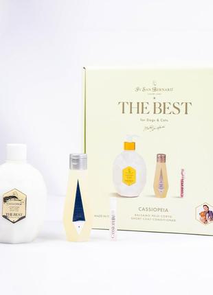 Набір iv san bernard cassiopeia кондиц. 500 мл+cassiopeia шампунь.(пробник) +cassiopeia парфум (проб