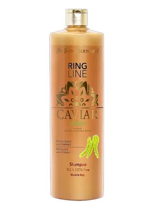 Шампунь green caviar, м'яке очищення, з зеленою ікрою та омега-3, 1л ( 12 шт/уп)