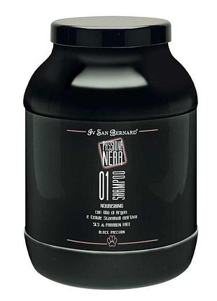 1 шампунь iv san bernard 01 nourishing, захистна очищуюча дія, з маслом аргана, 3л ( 2 шт/уп)