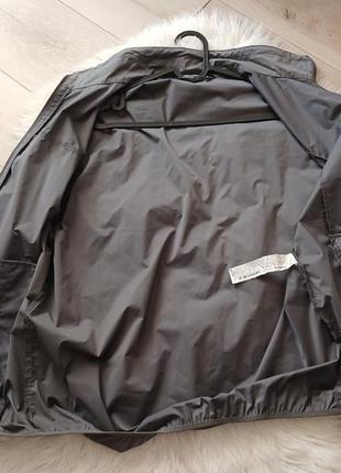 Легка сіра курточка однотонна вітрівка унісекc zara3 фото