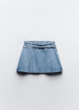 Джинсовая юбка zara