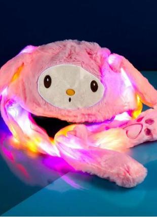 My melody геллоу кітті сяюча шапка з рухомими вушками