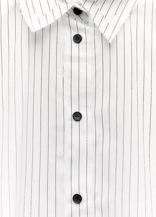 Zara 🔥 рубашка полоска коттон натуральная s, m, l9 фото