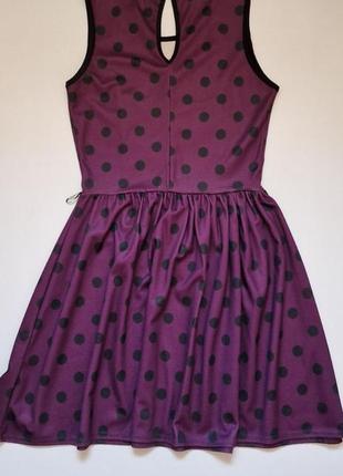 Нарядна літня фіолетова жіноча сукня плаття без рукавів even&odd5 фото