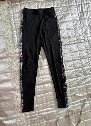 Лосины спортивные, фирменные, на 12-14 лет!