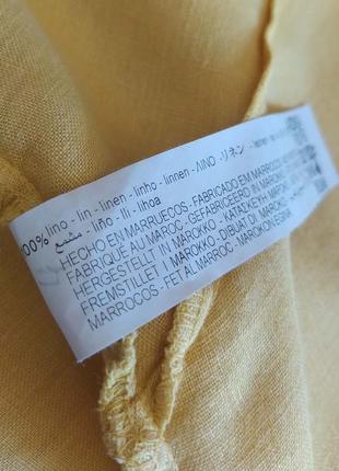 Блуза , топ, лляна, літня, від zara, льон 💯,5 фото