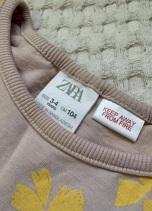 Кофта реглан zara 3