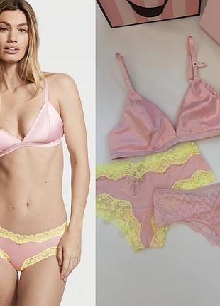 Комплект білизни  бюстгальтер + трусики victoria’s secret