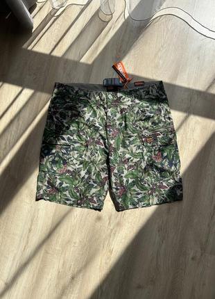 Новые шорты superdry мужские рипстоп ripstop