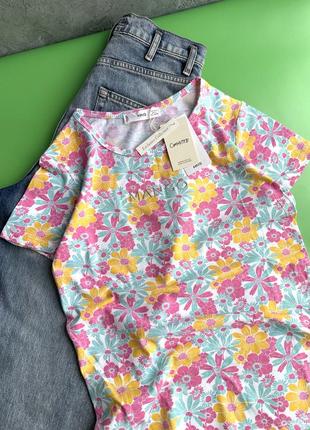 Хлопковая футболка mango