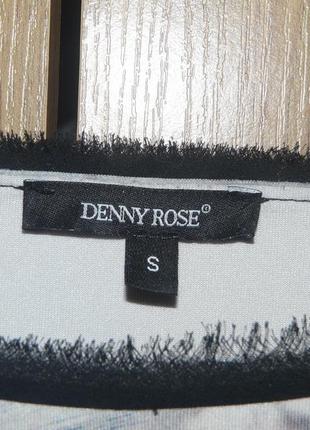 Эксклюзивная эффектная туника от бренда denny rose  свитшот италия арт принт2 фото