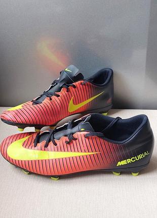 Nike mercurial veloce ii fg - футбольные бутсы копачки сороконожки5 фото