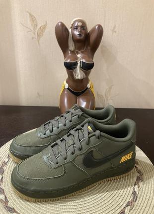 Nike air force 1 lv8 bg ‘olive’1 фото