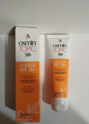 Biogena osmic topic spf 50+, 90 ml сонцезахисний крем