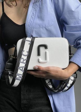Жіноча сумка крос-боді преміум якості у стилі marc jacobs the snapshot9 фото