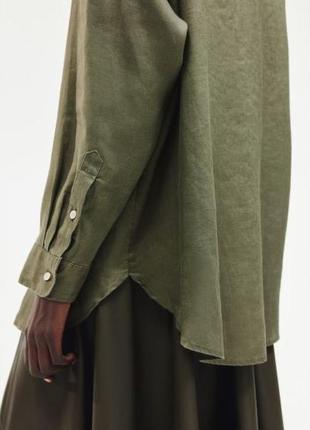 Льняна сорочка оверсайз7 фото