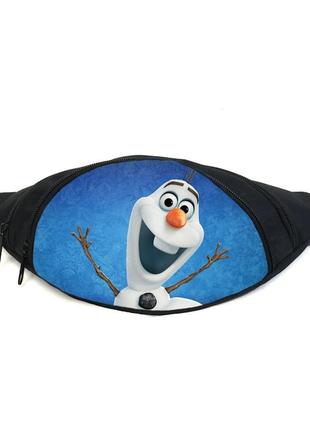 Поясная сумка бананка холодное сердце frozen (gb-fr 05) gear bag черная