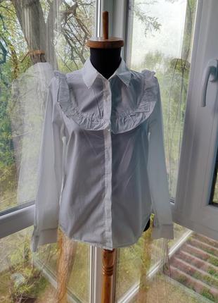 Блуза сорочка бавовна h&amp;m1 фото