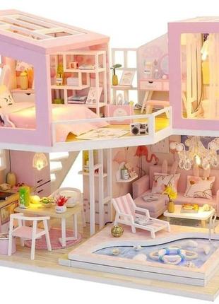 3d румбокс ляльковий будинок "перший кохання" cutebee diy dollhouse (m1421)