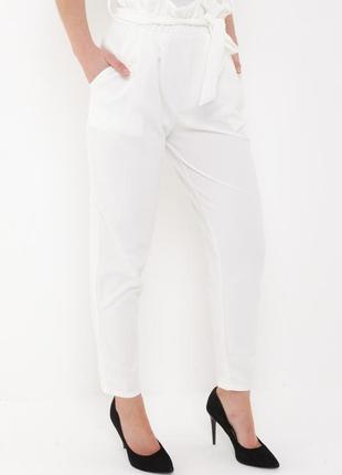 Актуальні літні брюки з високою посадкою №22