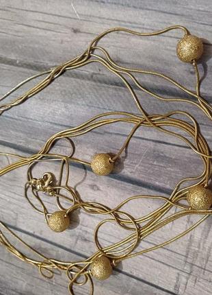 Ожерелье длиный бренд