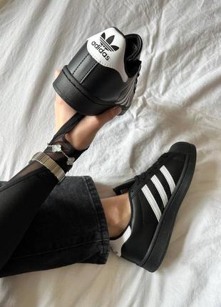 Кросівки adidas superstar 2w black / white premium10 фото