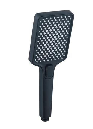 Лейка для ручного душа qtap rucni 140x95 мм прямоугольная qtruc125blm45959 black matt