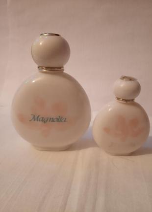 Туалетная и парфюмированная вода магнолия magnolia yves rocher, оригиналы, винтаж. выпуски 80-х годов 20 века.