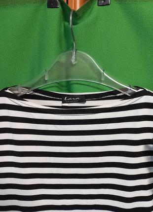 Эластичный топ футболка с рюшиками из органзы llara la mode италия. винтаж4 фото