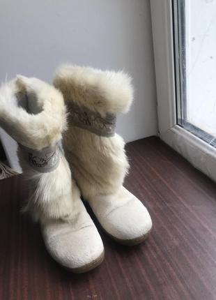 Хутряні зимові чоботи, уги3 фото