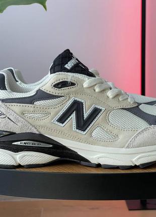 Мужские кроссовки нью беланс 990в3 / new balance 990v3 x teddy santis moonbeam m990ad36 фото